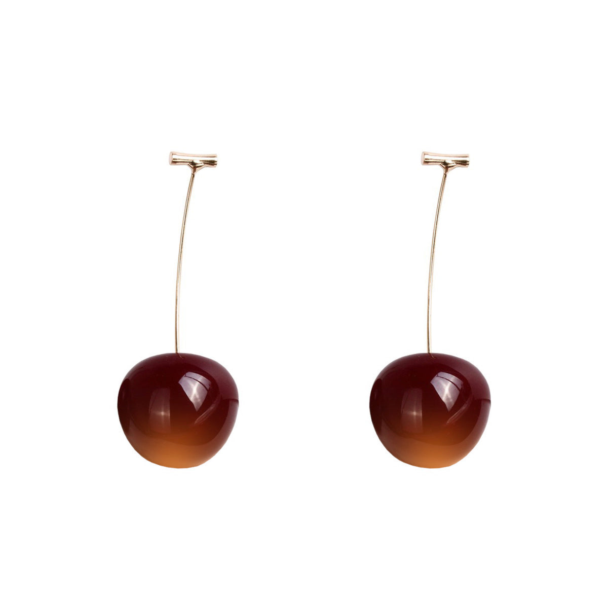 Cherry Earrings - SlfLuvs Jewelry