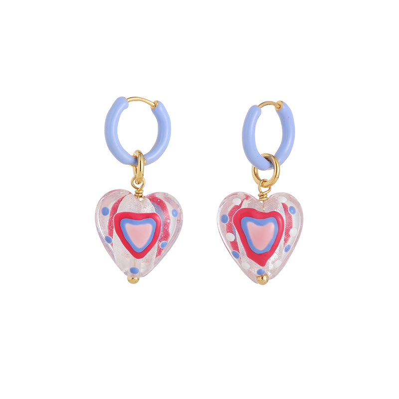 Candy Hearts Earring - SlfLuvs Jewelry