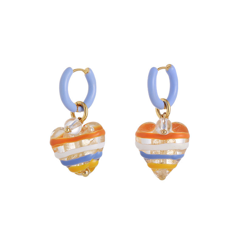 Candy Hearts Earring - SlfLuvs Jewelry