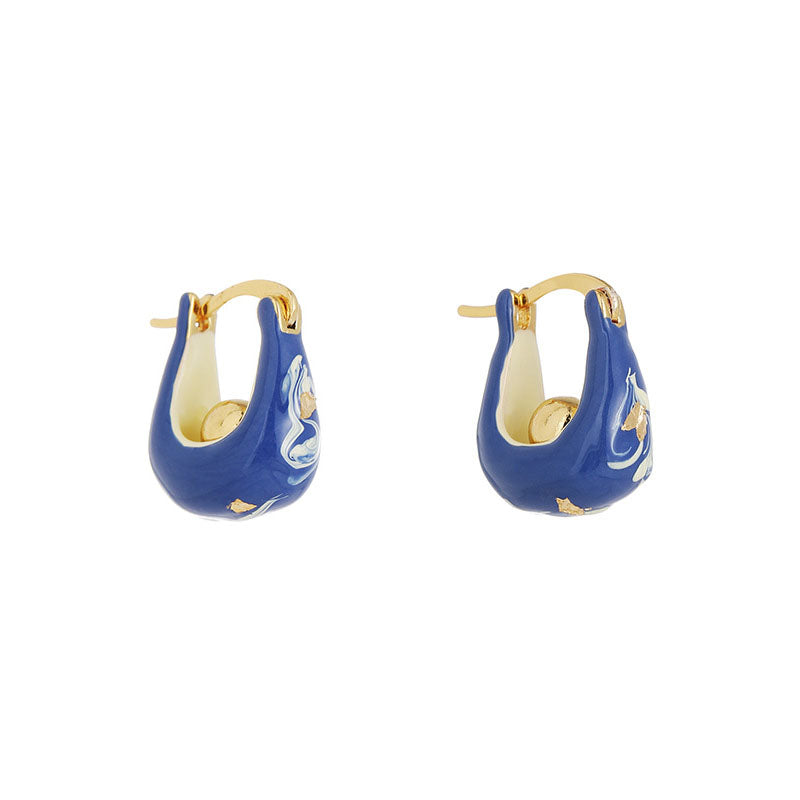 Blue White Porcelain - SlfLuvs Jewelry