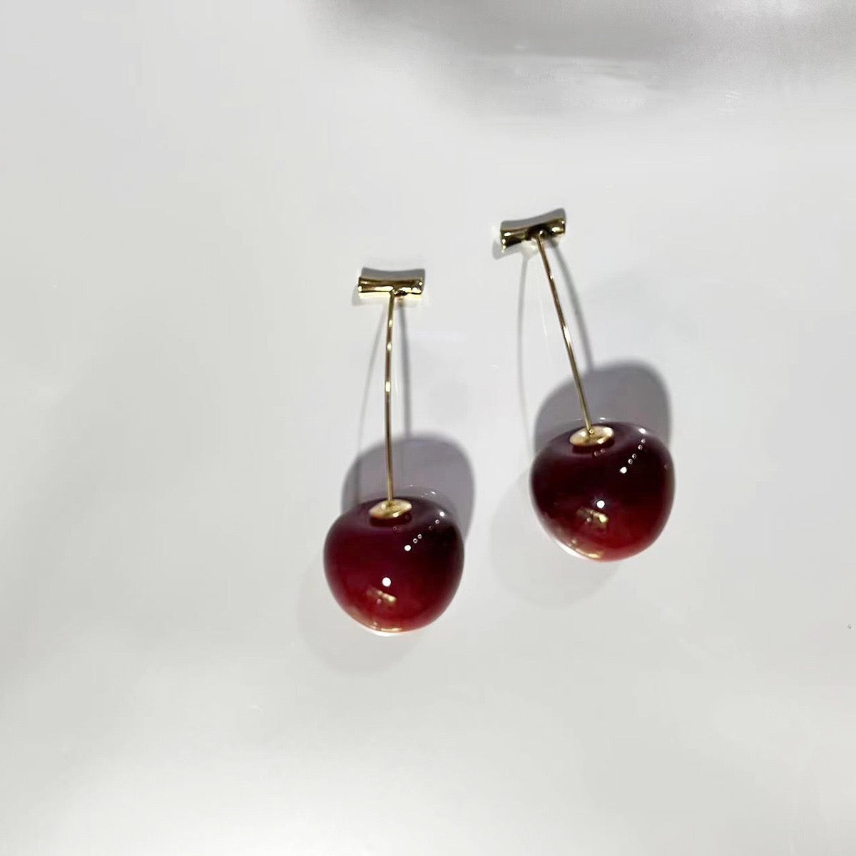 Cherry Earrings - SlfLuvs Jewelry