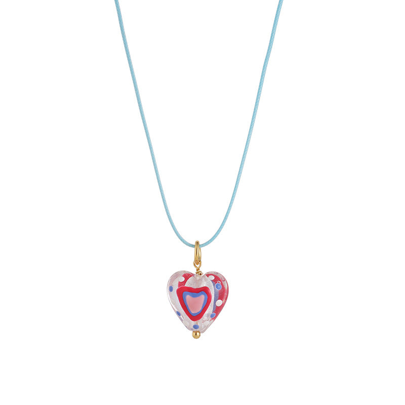 Candy Hearts Necklace - SlfLuvs Jewelry