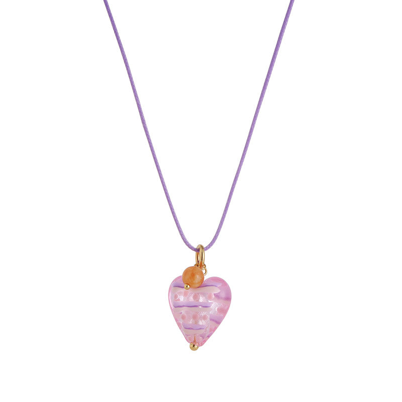 Candy Hearts Necklace - SlfLuvs Jewelry