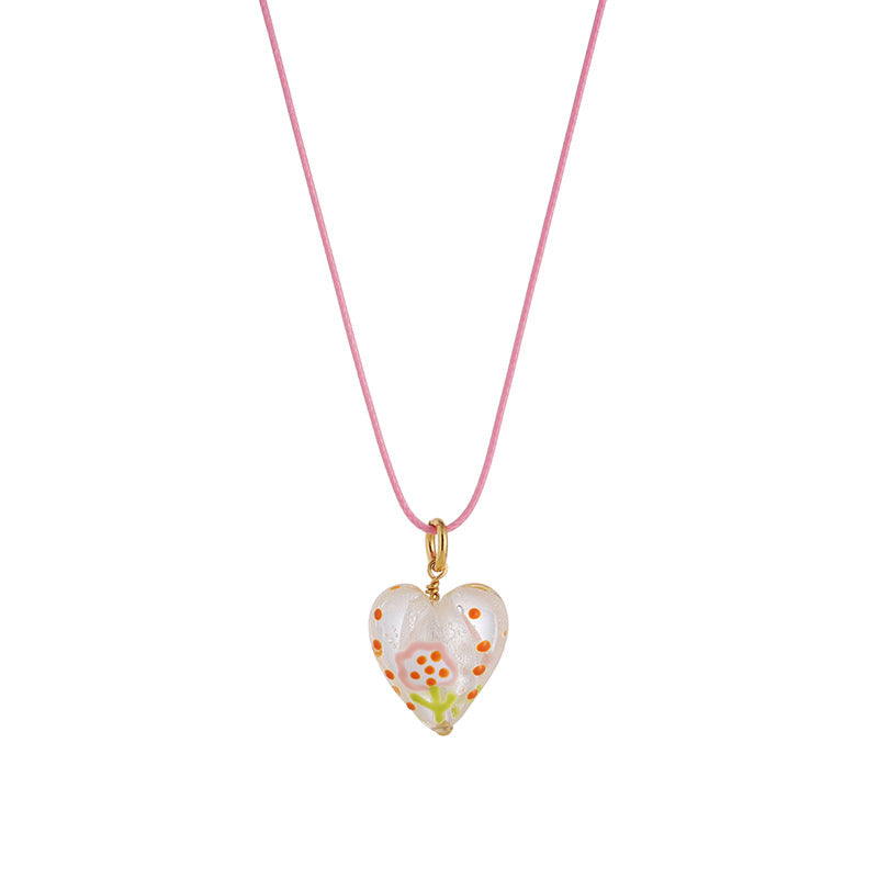 Candy Hearts Necklace - SlfLuvs Jewelry
