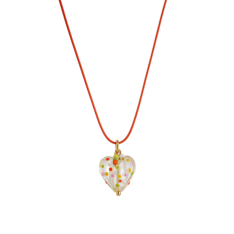 Candy Hearts Necklace - SlfLuvs Jewelry