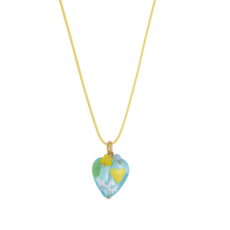 Candy Hearts Necklace - SlfLuvs Jewelry