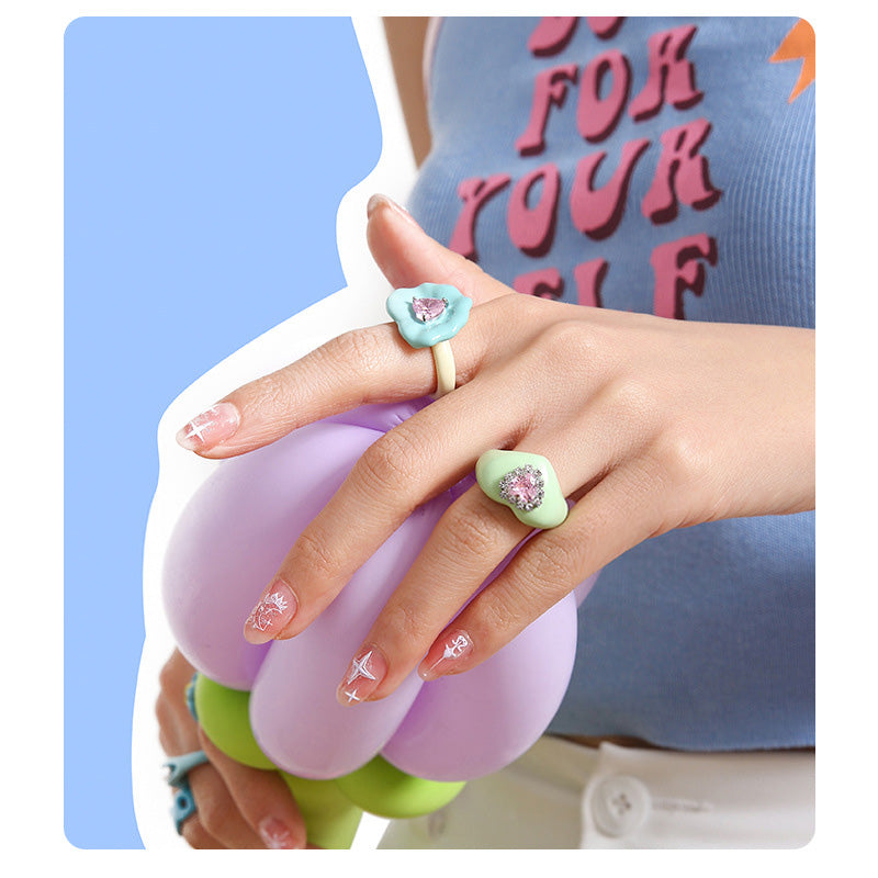 Hearty Gem Candy - SlfLuvs Jewelry